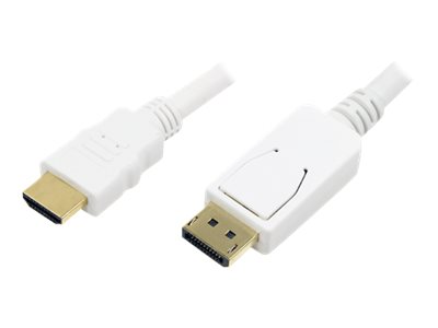 Logilink - Cable DisplayPort to HDMI - CV0055 - DP to HDMI - 2 m