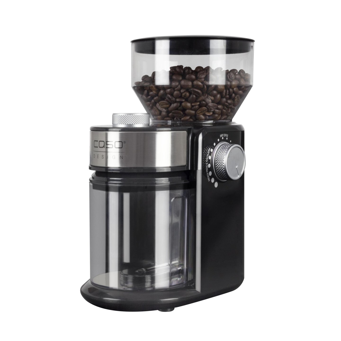 Caso - Coffee grinder - Barista Crema - 150 W - Coffee beans capacity 240 g - Number of cups 12 pc(s) - Black