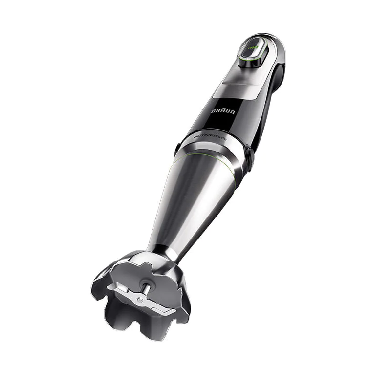 Braun - Hand Blender - MQ9138XI MultiQuick 9 - Hand Blender - 1200 W - Number of speeds 3 - Chopper - Ice crushing - Black/Stainless Steel