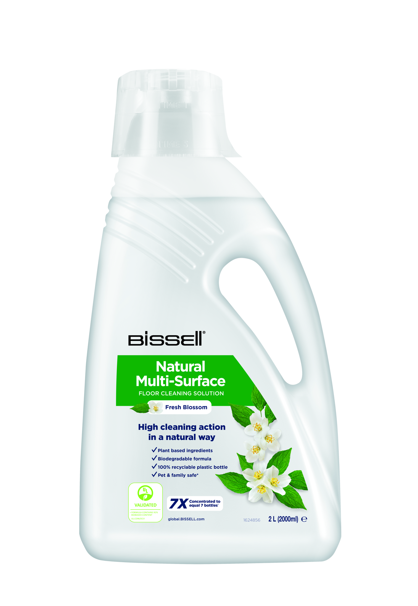 Bissell - Natural Multi-Surface Floor Cleaning Solution - 2000 ml