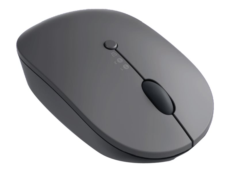 Lenovo - Go Wireless Multi-Device Mouse - Storm Grey