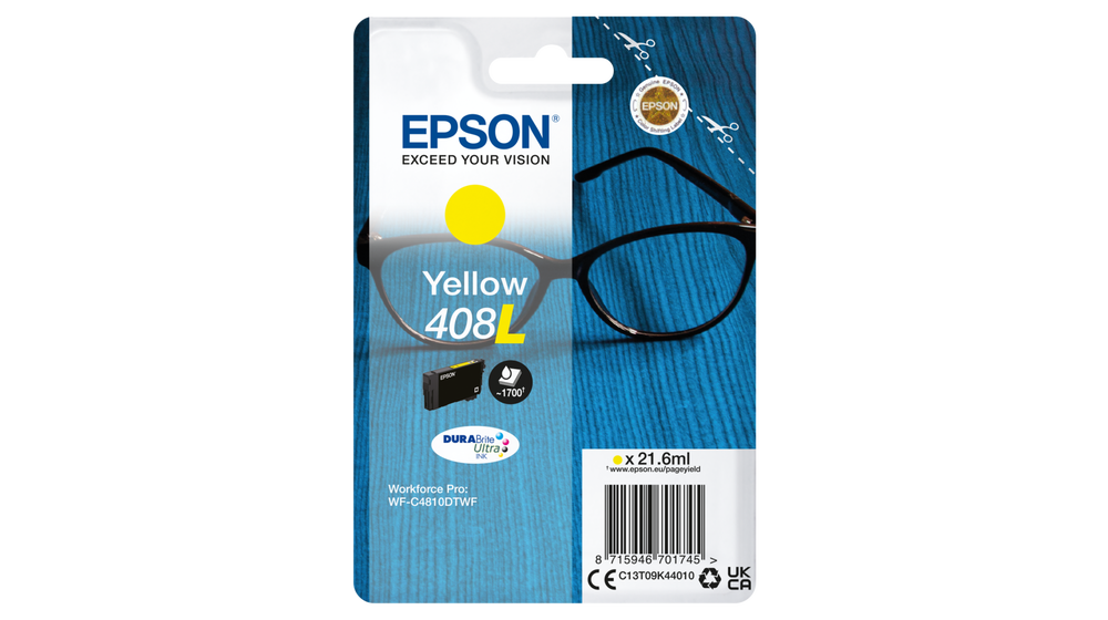 Epson DURABrite Ultra 408L - Ink cartrige - Yellow