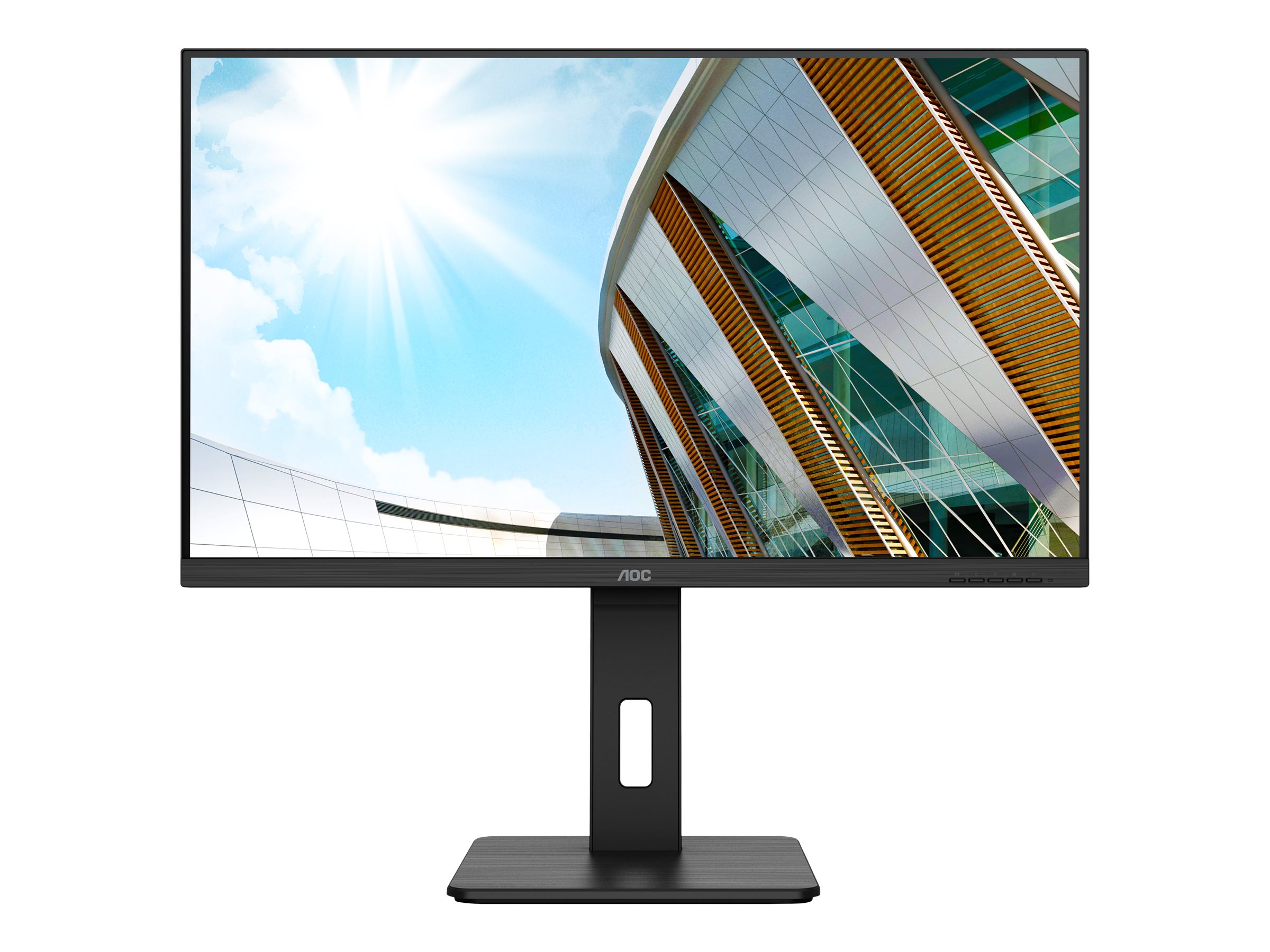 AOC - U32P2 - 32 " - VA - 60 Hz - 4 ms - 3840 x 2160 pixels - HDMI ports quantity 2