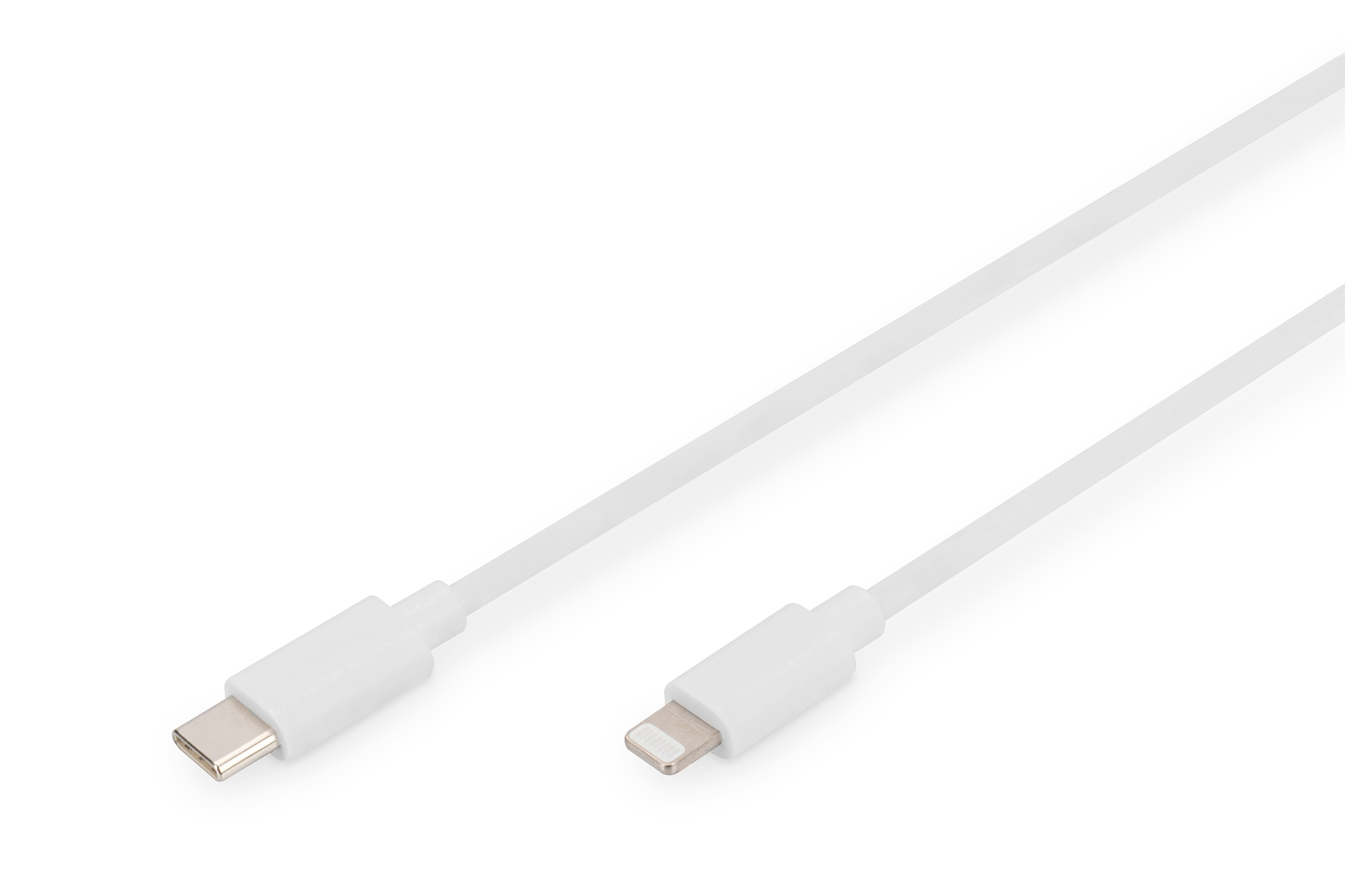 Digitus - Lightning to USB-C data/charging cable - DB-600109-020-W - USB-C to Lightning Apple Lightning 8-pin - USB C