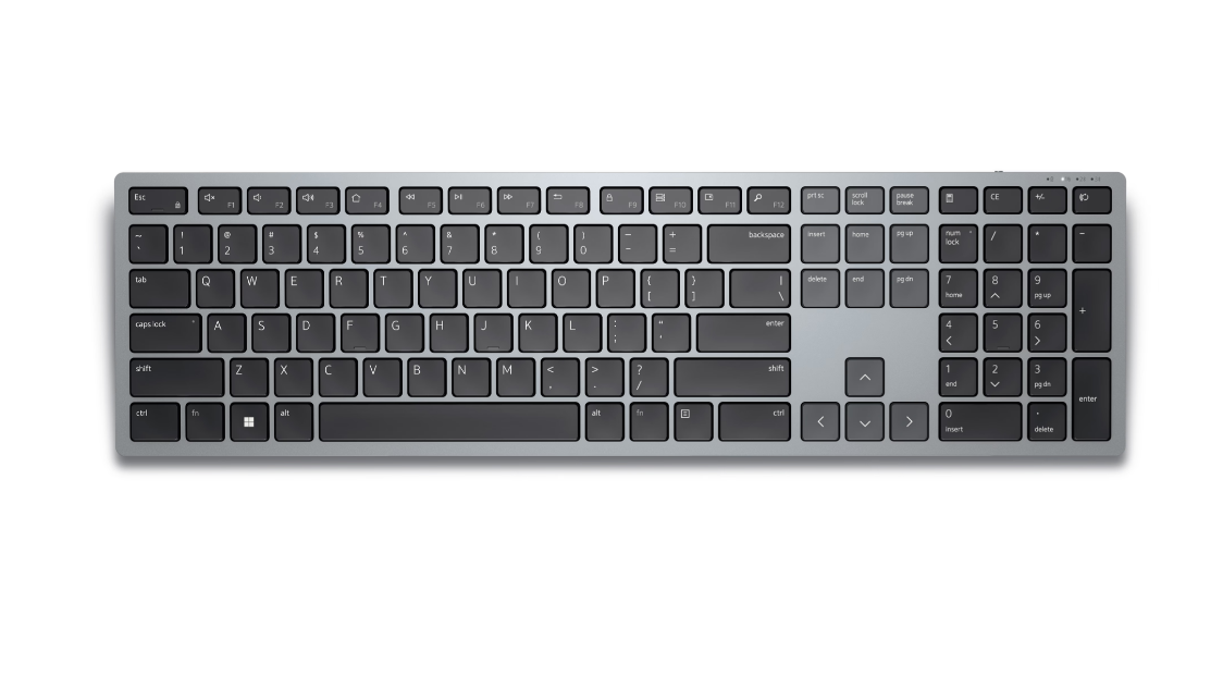 Dell - Keyboard - KB700 - Keyboard - Wireless - US - Titan Gray