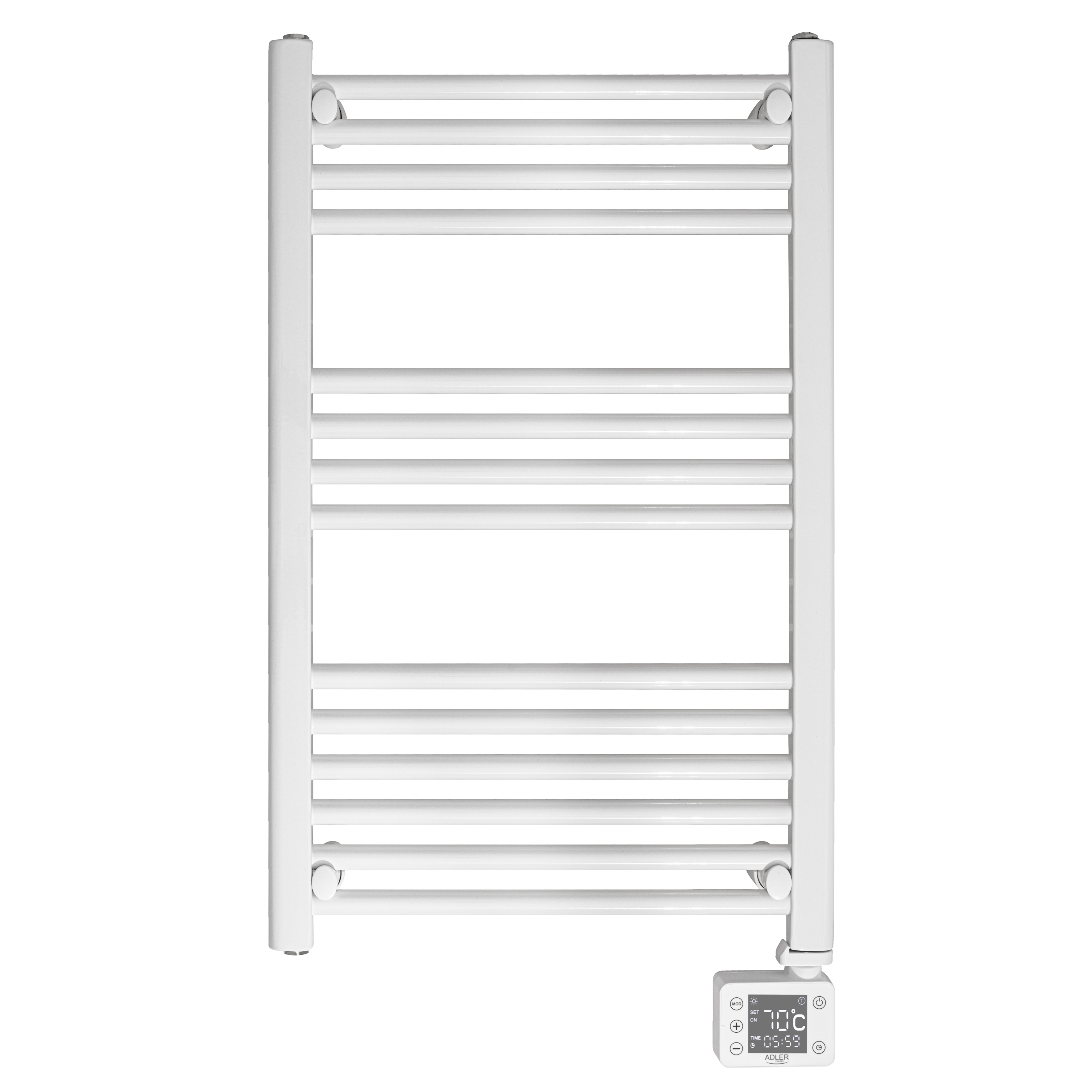 Adler LED Electric Bathroom Radiator - AD 7824 - Radiator - 600 W - White - IP24