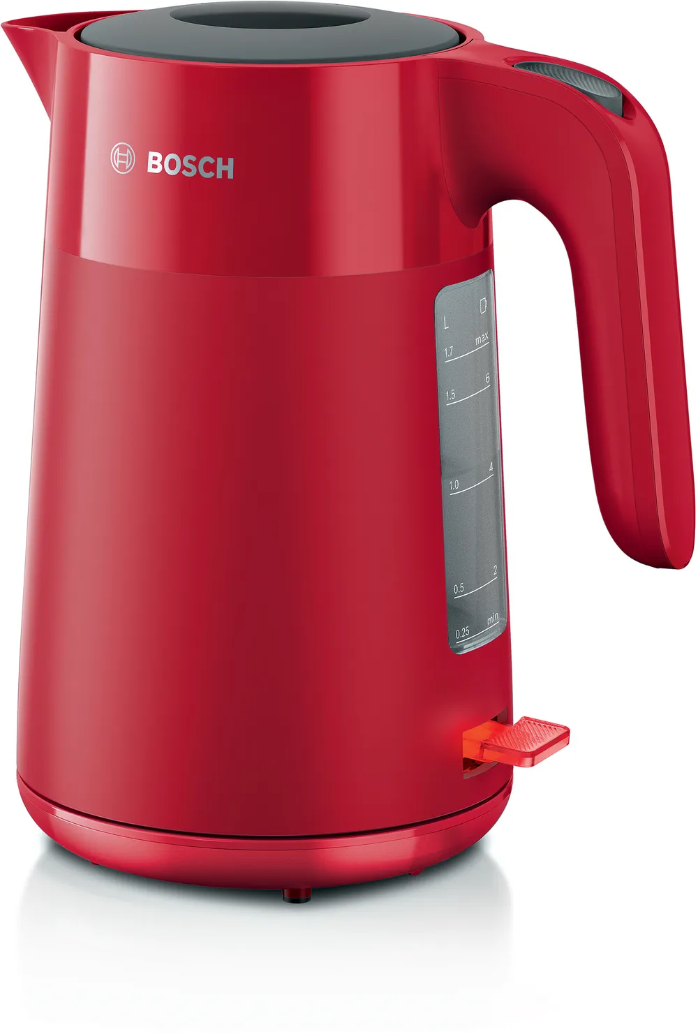 Bosch Kettle - TWK2M164 MyMoment - Electric - 2400 W - 1.7 L - Plastic - 360° rotational base - Red