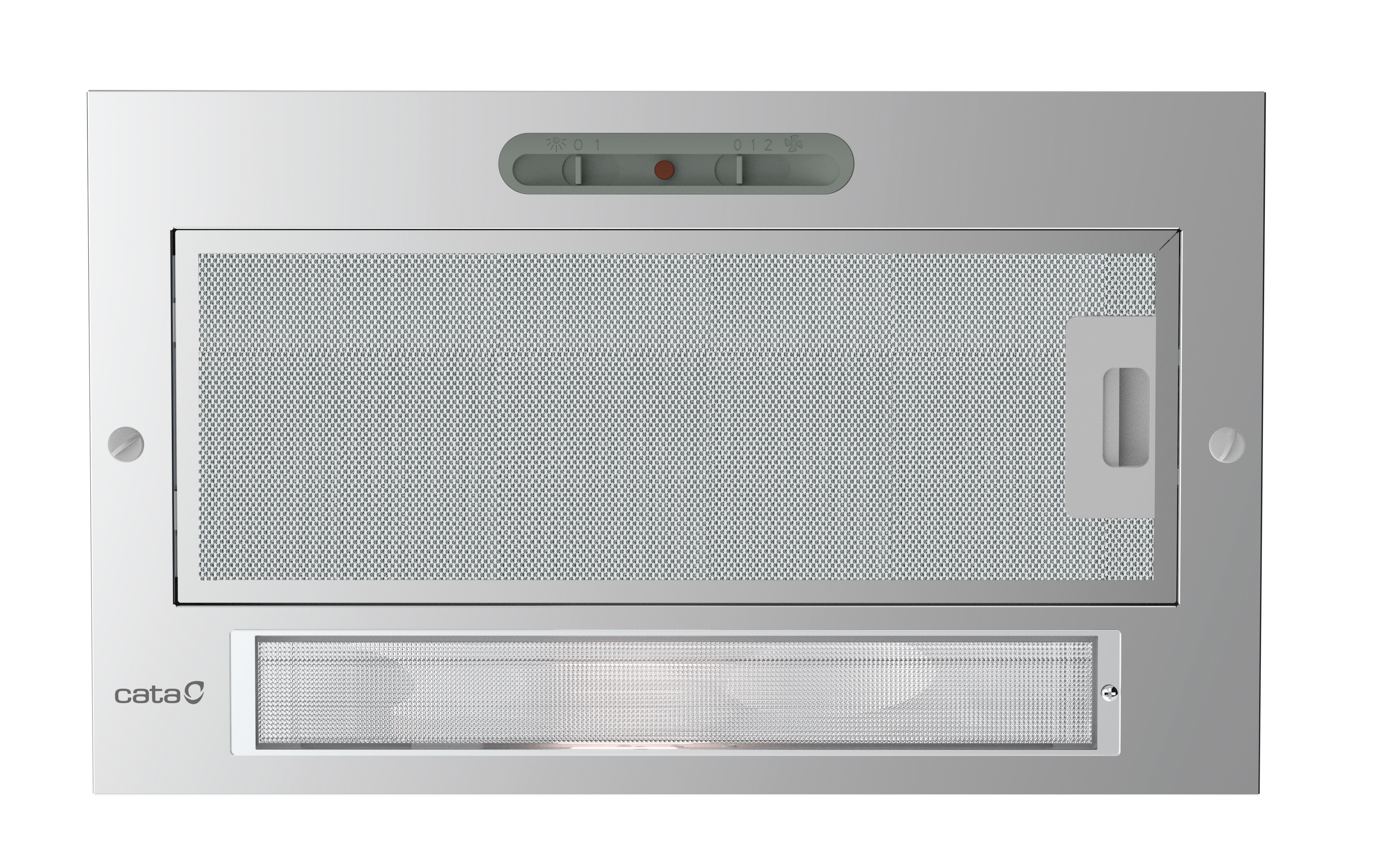 CATA Hood - GK 4500 X - Canopy - Energy efficiency class B - Width 51 cm - 360 m³/h - Slider - LED - Silver