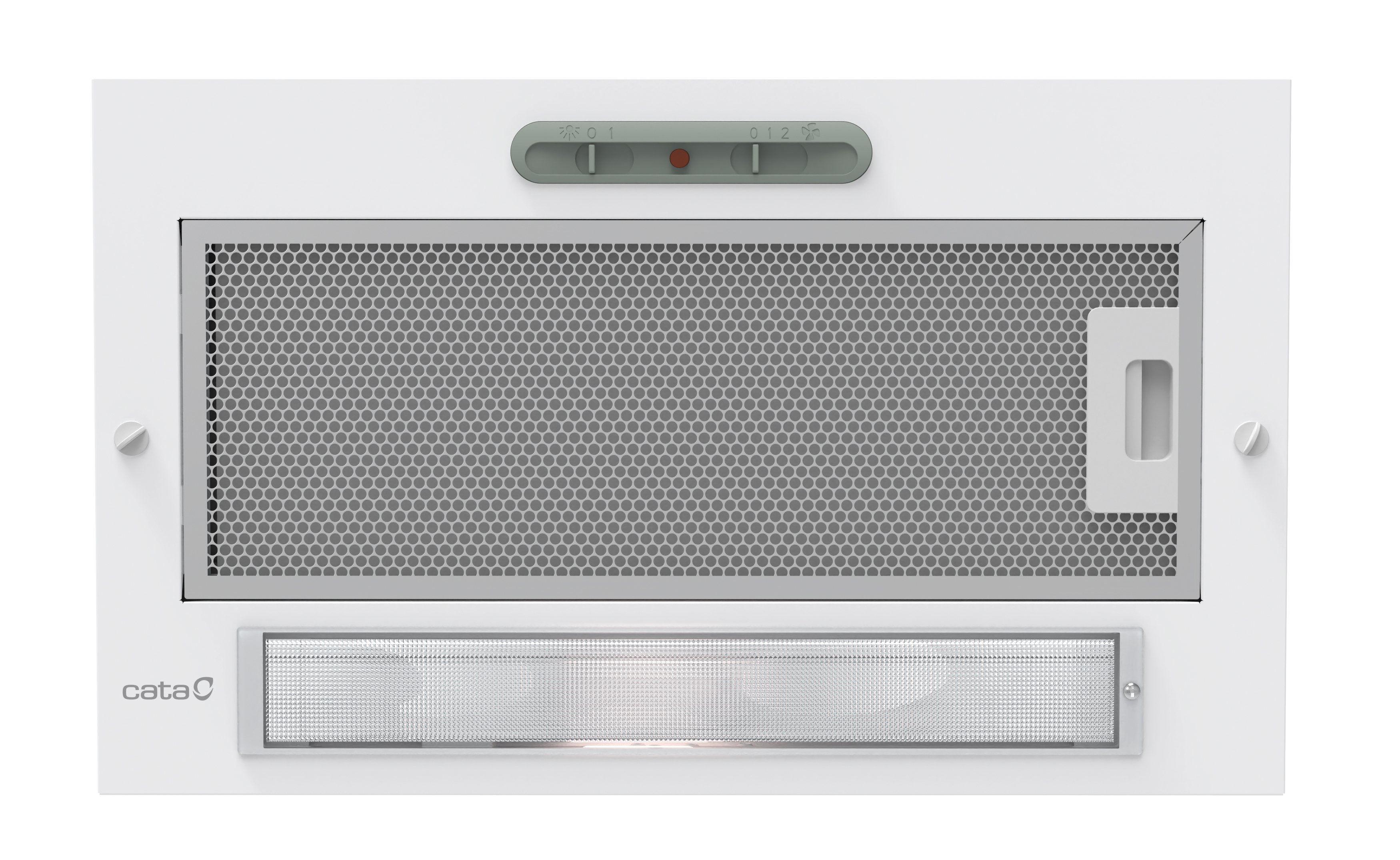 CATA Hood - GK 4500 WH - Canopy - Energy efficiency class B - Width 51 cm - 360 m³/h - Slider - LED - White