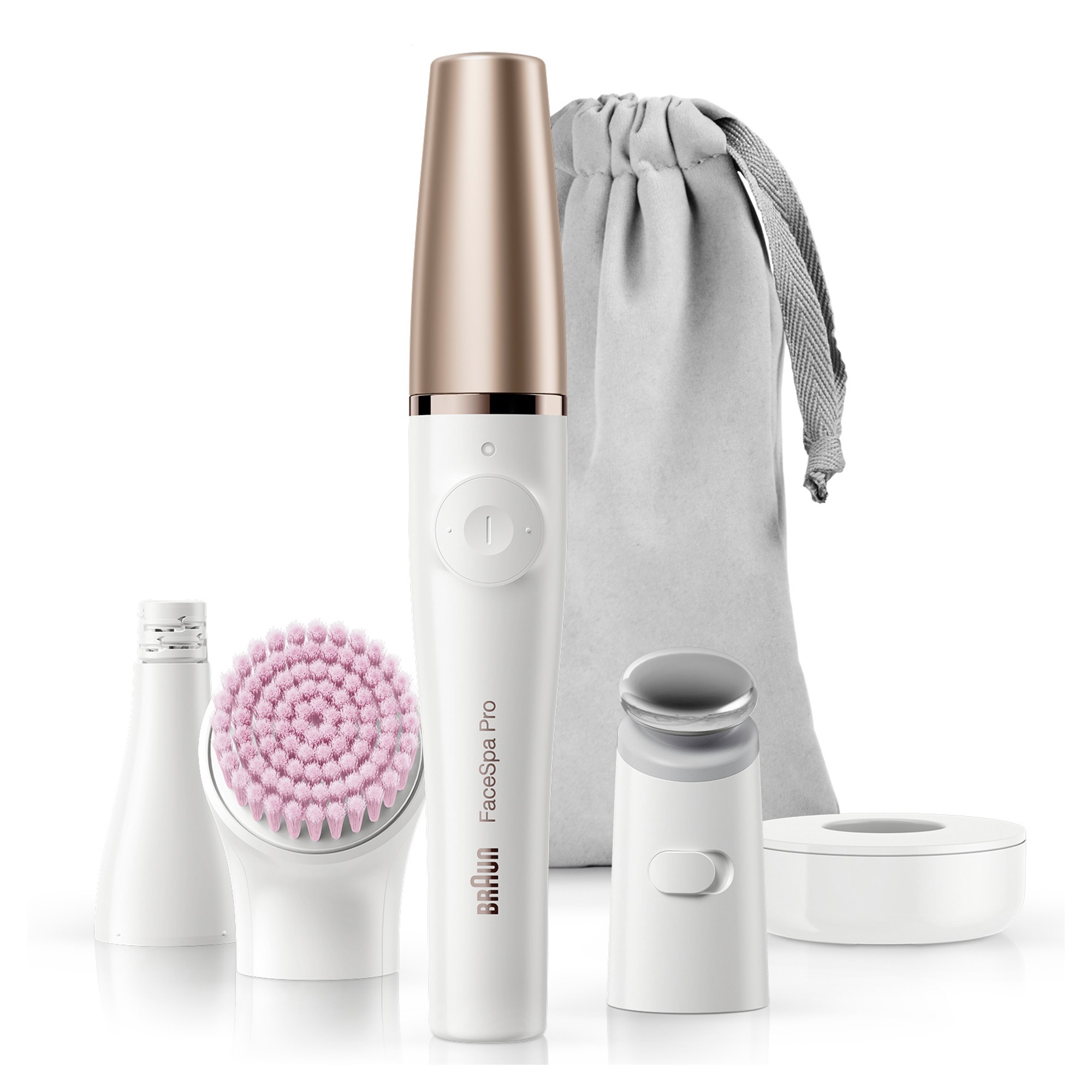 Braun Epilator with accessories - SE912 FaceSpa Pro - Number of power levels 1 - Wet & Dry - White