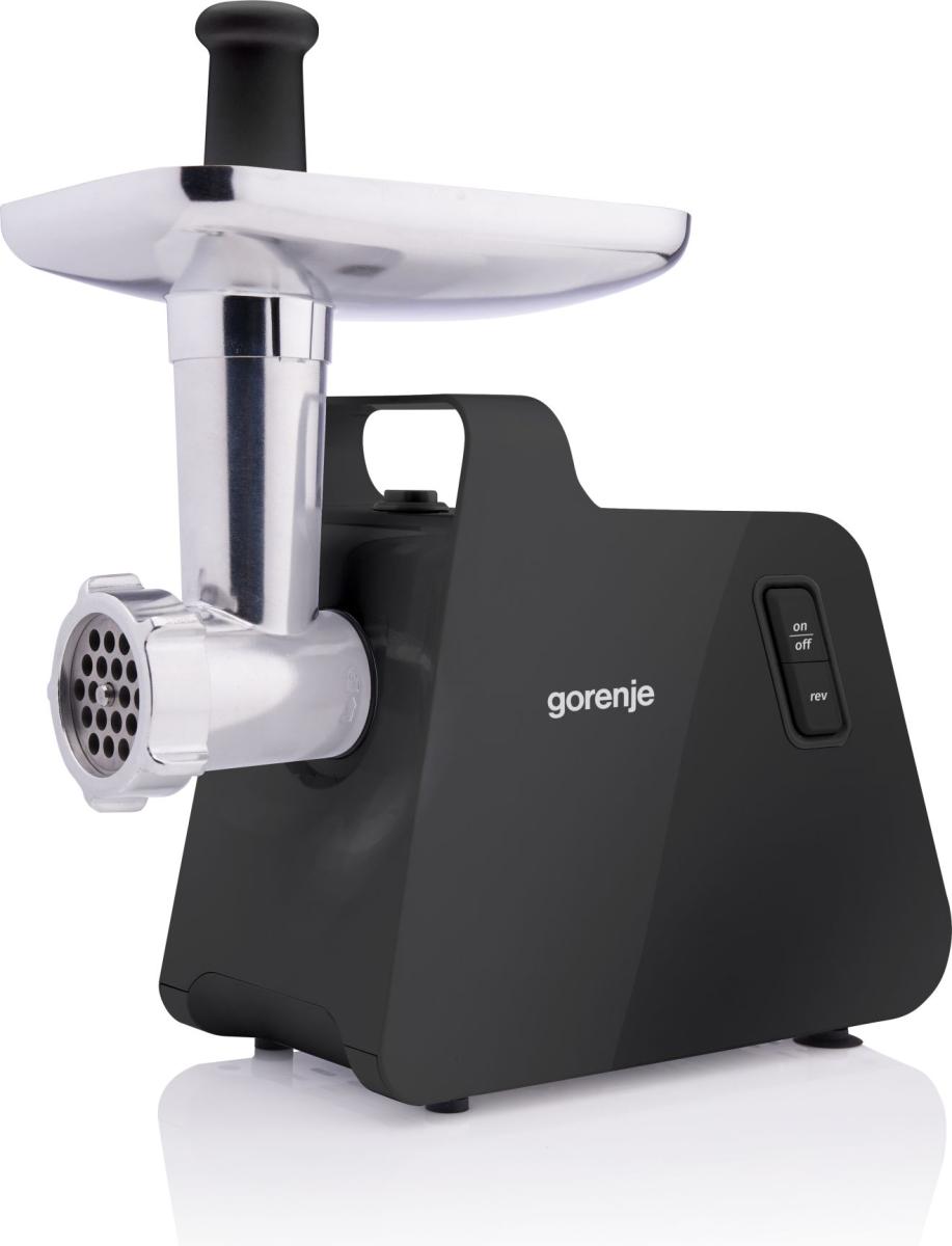 Gorenje Meat grinder - MG2001SB - Black/Stainless Steel - 2000 W - Number of speeds 1 - Throughput (kg/min) 2.6