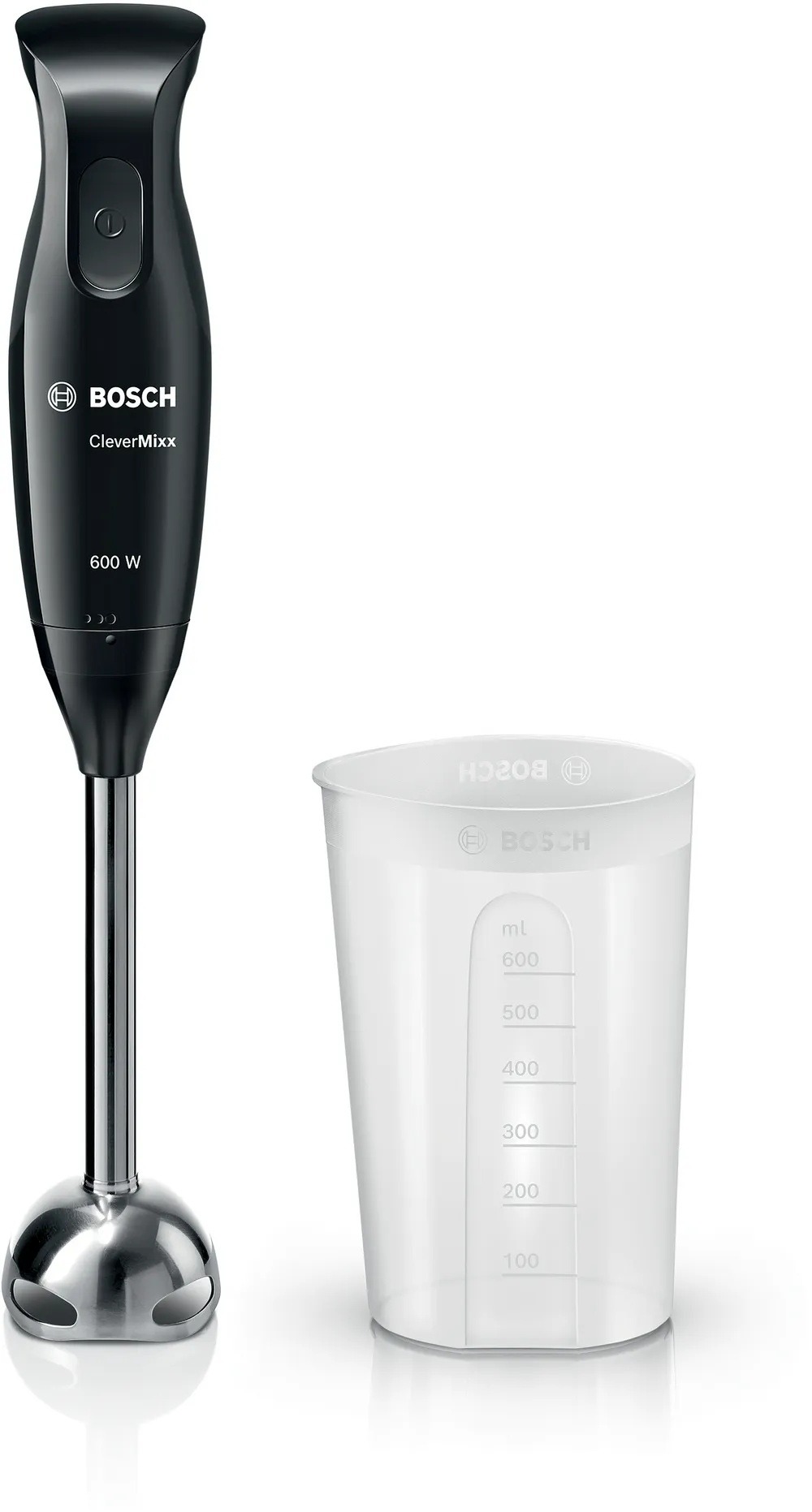 Bosch - Hand Blender - MSM2610B CleverMixx - Hand Blender - 600 W - Number of speeds 1 - Black/Grey