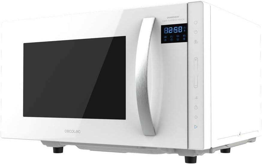 Cecotec Microwave Oven - GrandHeat 2300 Flatbed Touch White - Free standing - 800 W - 23 L - White