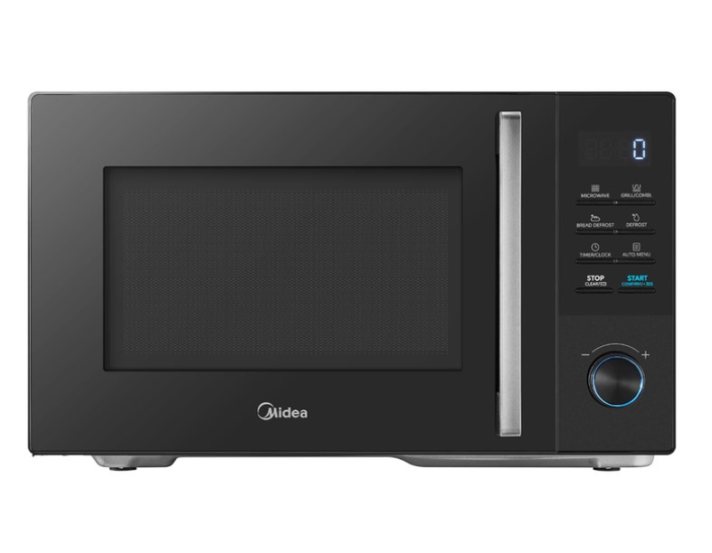 Midea Microwave oven - MMO-AG25VB(BK) - Free standing - 900 W - 25 L - Grill - Black