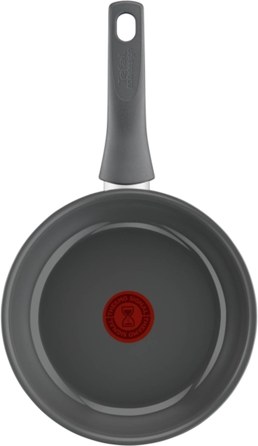 TEFAL Pan - C4260443 - Frying - Diameter 24 cm - Suitable for induction hob - Fixed handle - Grey