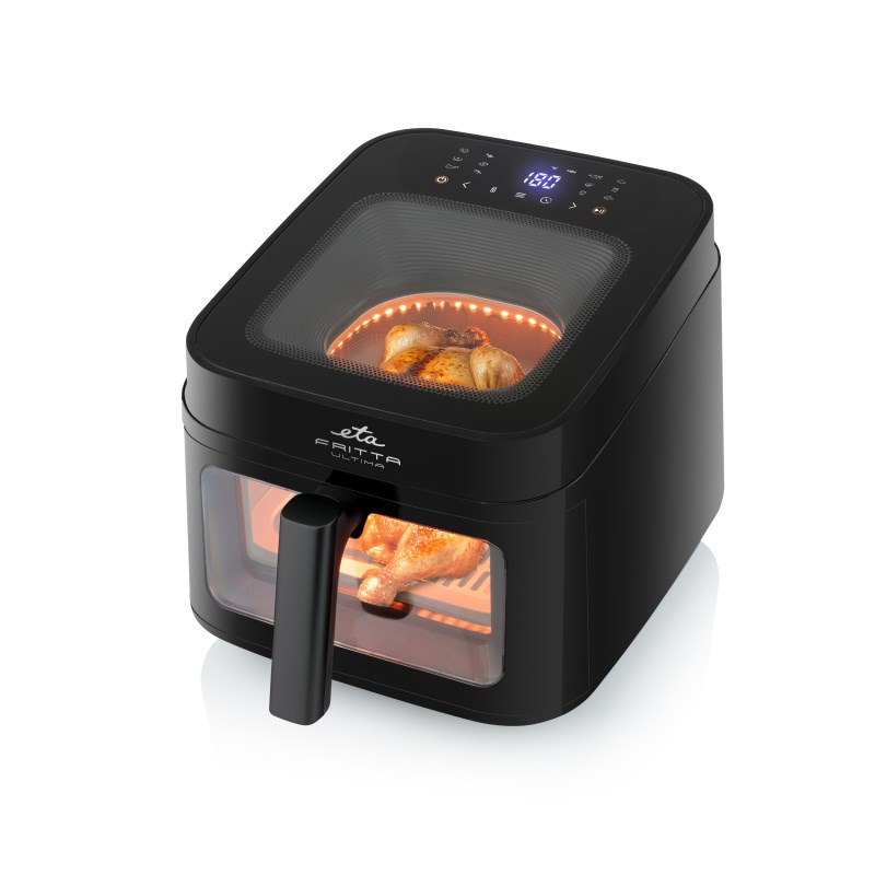 ETA Hot Air Fryer - Fritta Ultima 716890000 - Power 1700 W - Capacity 6.5 L - Black