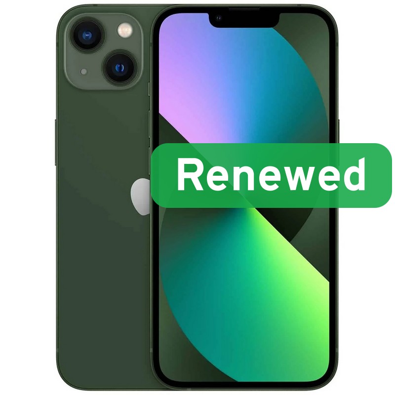 Apple Renewed Grade B - Apple iPhone 13 - Green - 6.1 " - Super Retina XDR OLED - 128 GB - 5G - iOS