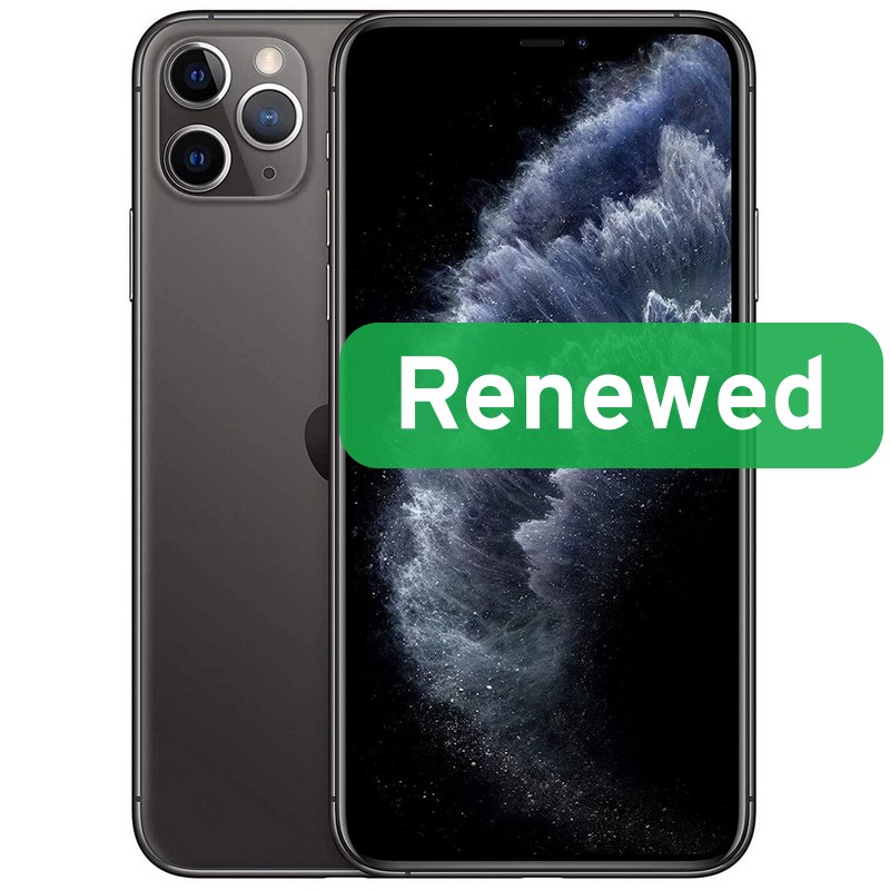 Apple Renewed Grade C - Apple iPhone 11 Pro Max - Space Gray - 6.5 " - Super Retina OLED - 64 GB - 4G - iOS