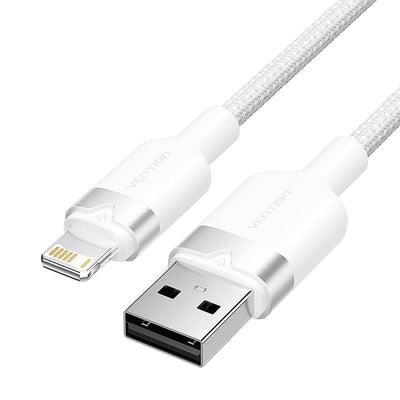 CABLE USB2.0 TO LIGHTNING/2M WHITE LANWH VENTION