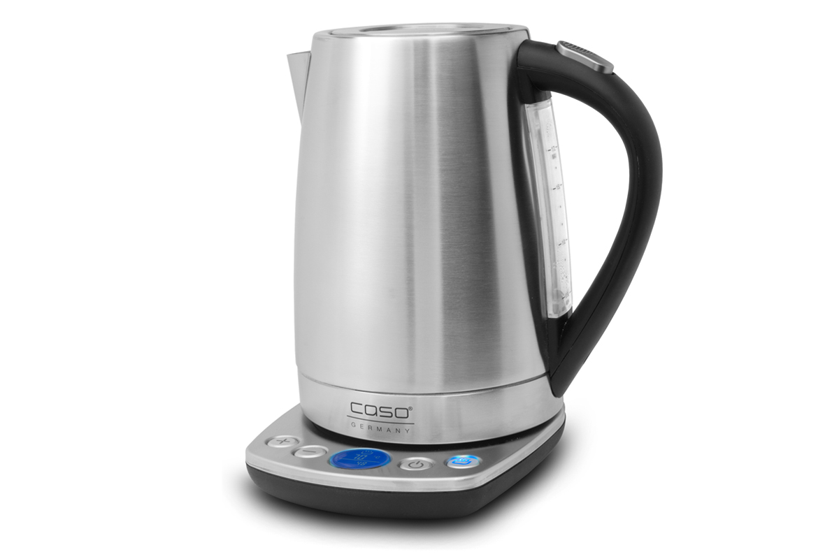 Caso - WK 2200 - With electronic control - 2200 W - 1.7 L - Stainless steel - 360° rotational base - Stainless steel