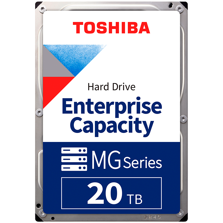 HDD Server TOSHIBA MG10 20TB MAMR 512e, 3.5'', 512MB, 7200RPM, SATA, SKU: HDEB00SGEA51F