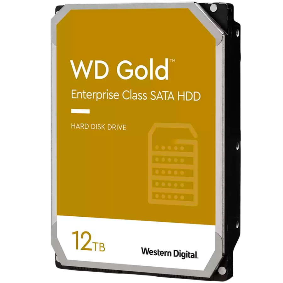 HDD Server WD Gold 12TB CMR 512e, 3.5'', 512MB, 7200 RPM, SATA