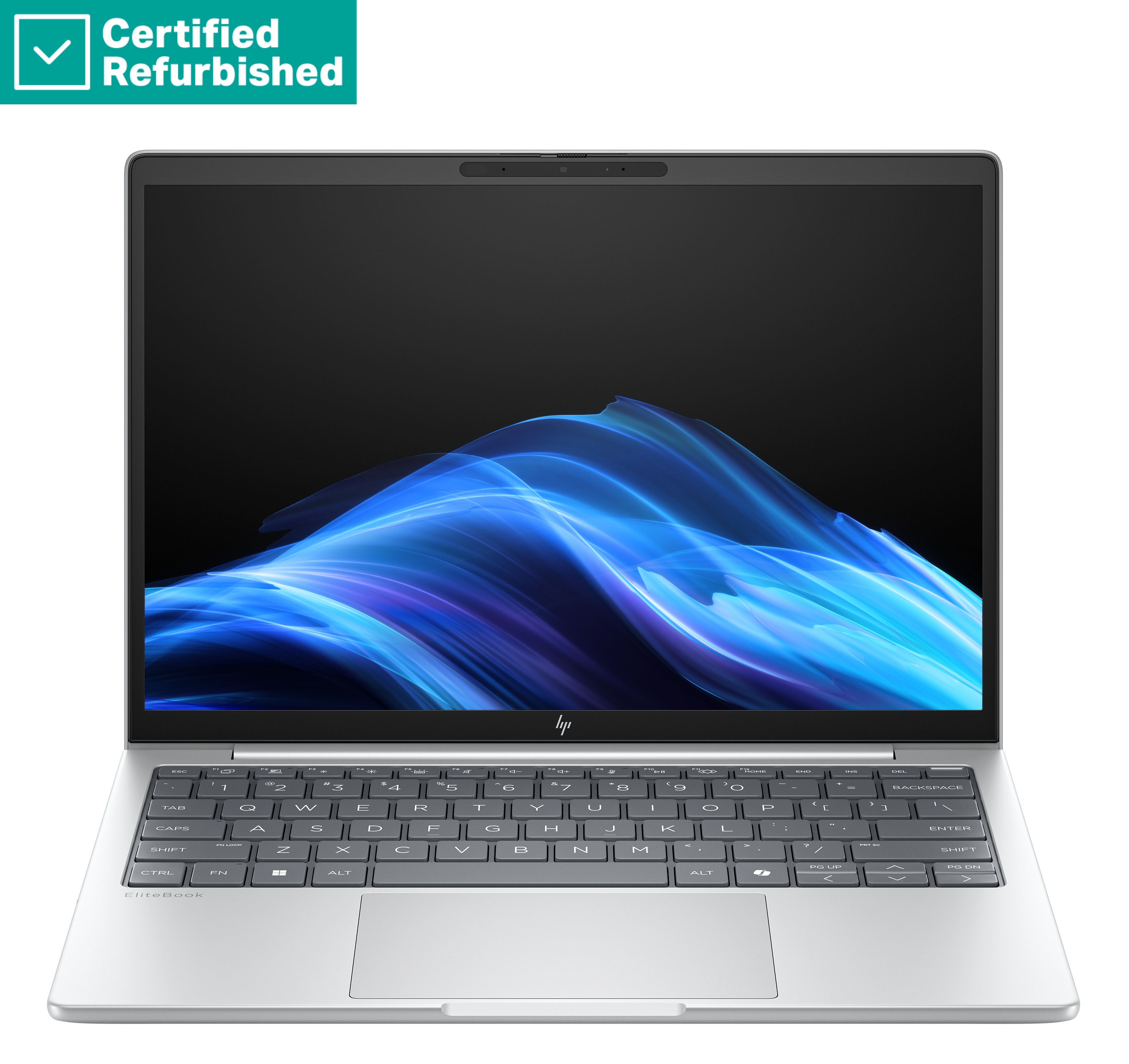 RENEW SILVER HP EliteBook 8 G1i 13 - Ultra 5-235U, 32GB, 512GB SSD, 13.3 WUXGA 300-nit AG, 5MP IR cam, Smartcard, FPR, US keyboard, 62Wh, Win 11 Pro, 1 years