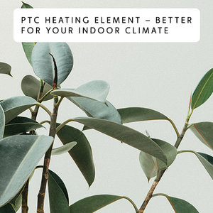 Mill - Heater - CUS1800MECWA - Fan heater - 1800 W - Number of power levels 2 - Suitable for rooms up to 10-30 m² - White