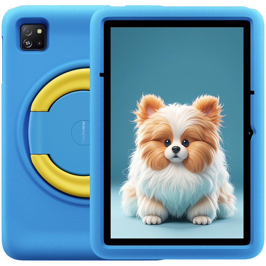 Blackview Tab A6 Kids WiFi 10.1-inch HD+ IPS 800x1280 A523 Octa-core 1.8GHz 4GB/128GB 5100mAh NO Charger 5MP Front/8MP Rear camera Android 14 Ocean Blue
