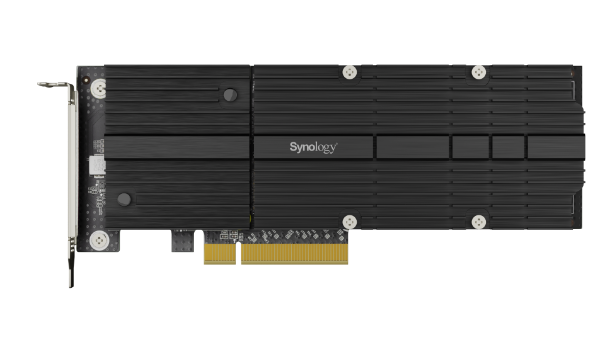 Synology - M2D20 - Dual-slot M.2 NCMe PCIe SSD adapter card for cashe acceleration GT/s - PCIe 3.0 x8