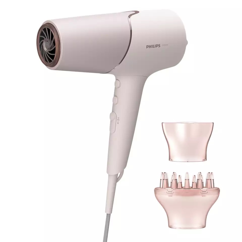 Philips - Hair Dryer - BHD530/00 - 2300 W - Number of temperature settings 6 - Ionic function - Pink