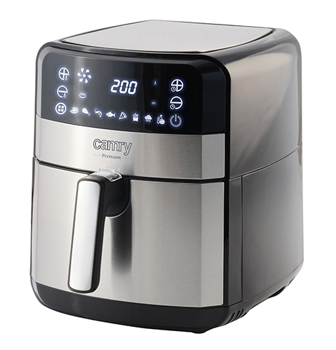 Camry - Airfryer Oven - CR 6311 - Power 1700 W - Capacity 5 L - Stainless steel/Black