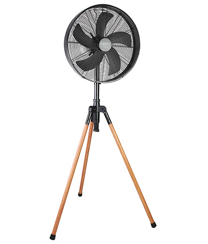 Camry - Fan - CR 7329 - Tripod Loft fan - Black - Diameter 40 cm - Number of speeds 3 - Oscillation - 100 W