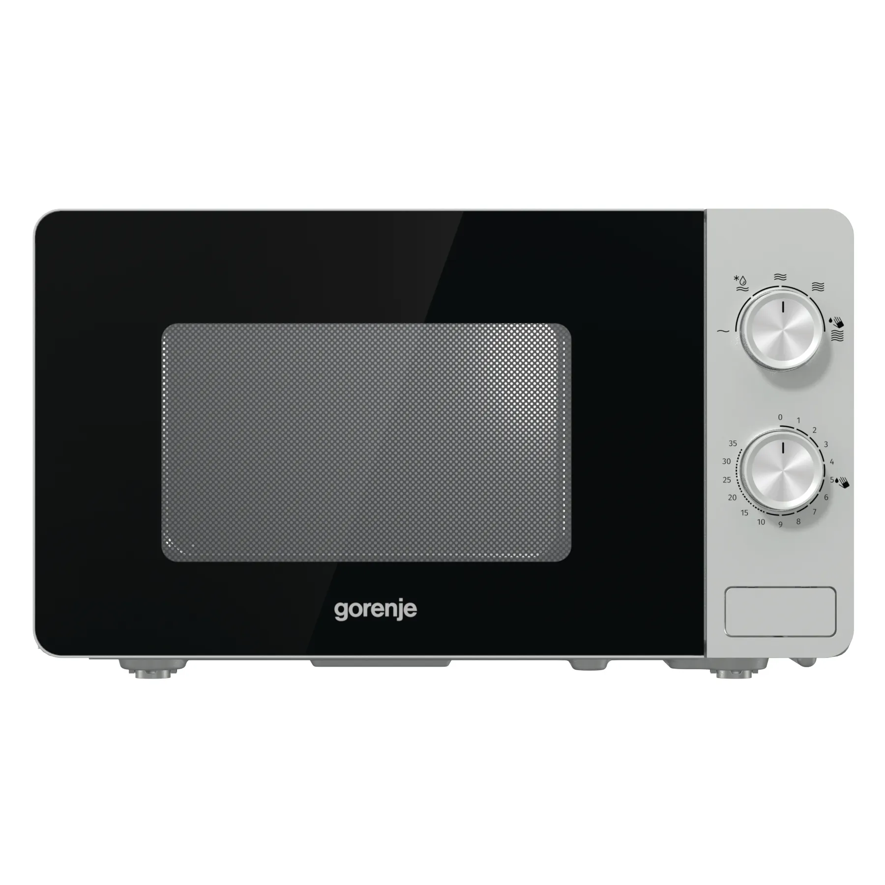 Gorenje - Microwave Oven - MO20E1S - Free standing - 800 W - 20 L - Silver