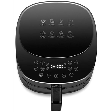 ETA - Hot air fryer - ETA116890000 Vista Digi - Power 1300 W - Capacity 4.3 L - Hot air technology - Black