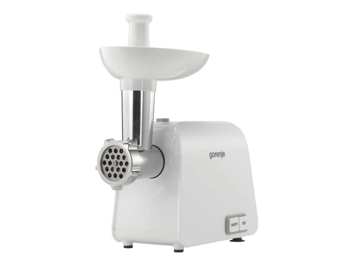 Gorenje - Meat Grinder - MG1602W - White - 1600 W - Number of speeds 1 - Throughput (kg/min) 1.9