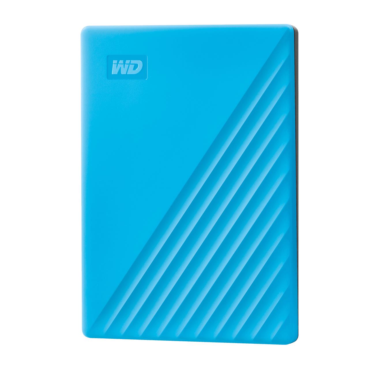 External HDD|WESTERN DIGITAL|My Passport|4TB|USB 2.0|USB 3.0|USB 3.2|Colour Blue|WDBPKJ0040BBL-WESN