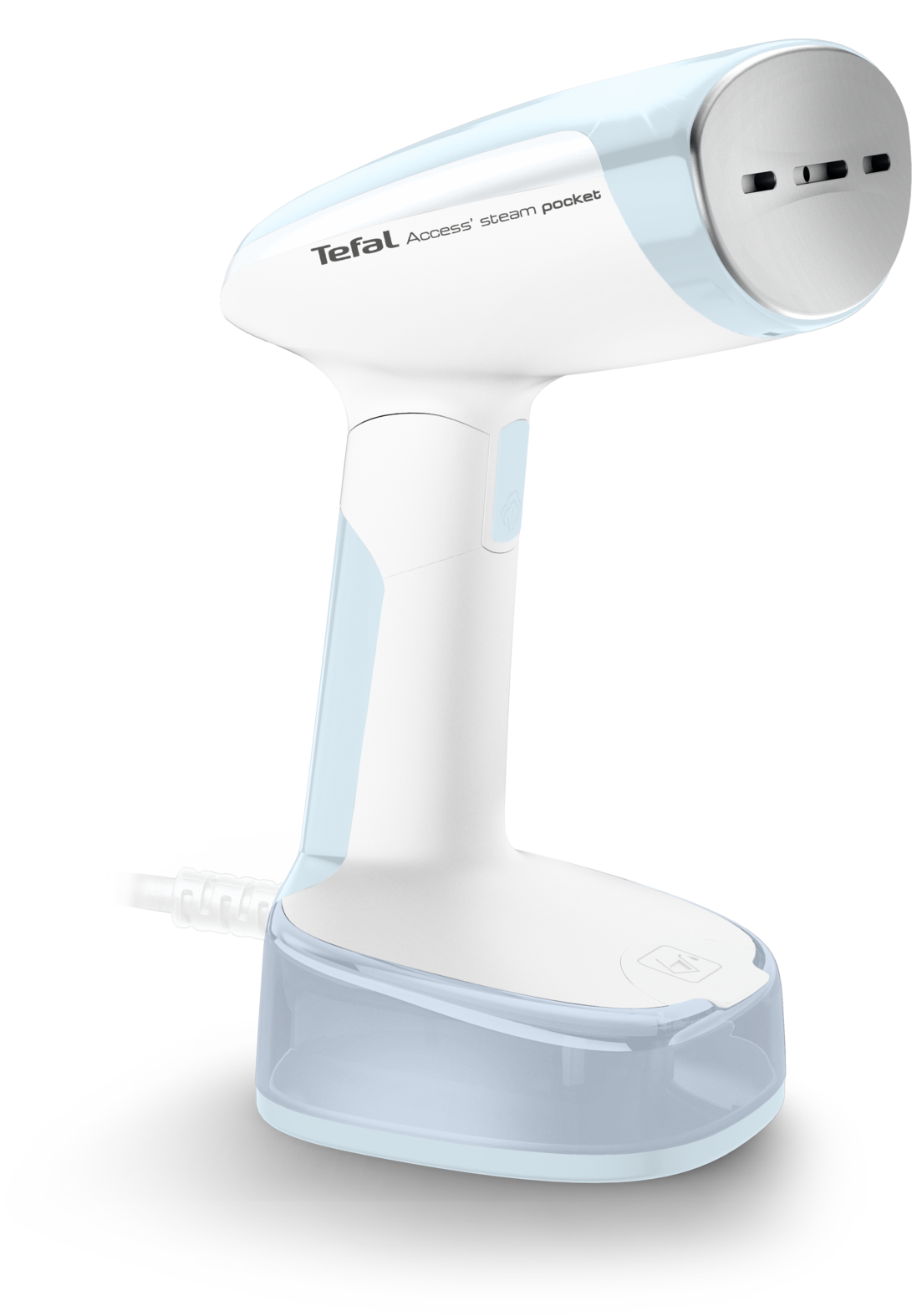 TEFAL - Garment Steamer - DT3041E1 - Handheld - 1300 W - 0.27 L - 20 g/min - White/Blue