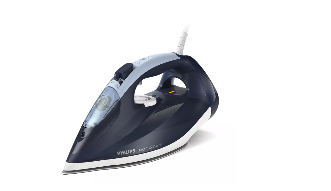 Philips - DST7030/20 - Steam Iron - 2800 W - Water tank capacity 300 ml - Continuous steam 50 g/min - Steam boost performance 250 g/min - Dark Blue