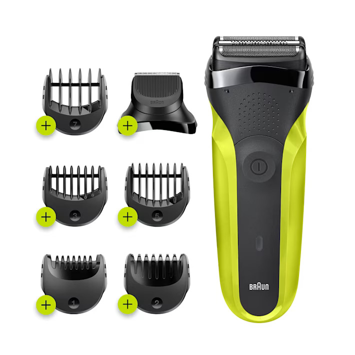 Braun - Shaver - 300BT - Operating time (max) 30 min - NiMH - Green