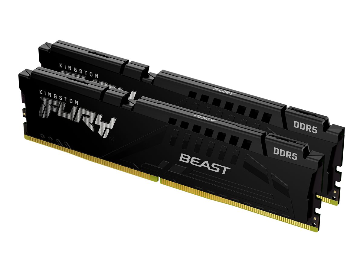 Kingston KF560C30BBEK2-16 16GB 6000MT/s DDR5 CL30 DIMM (Kit of 2) FURY Beast Black EXPO - Kingston