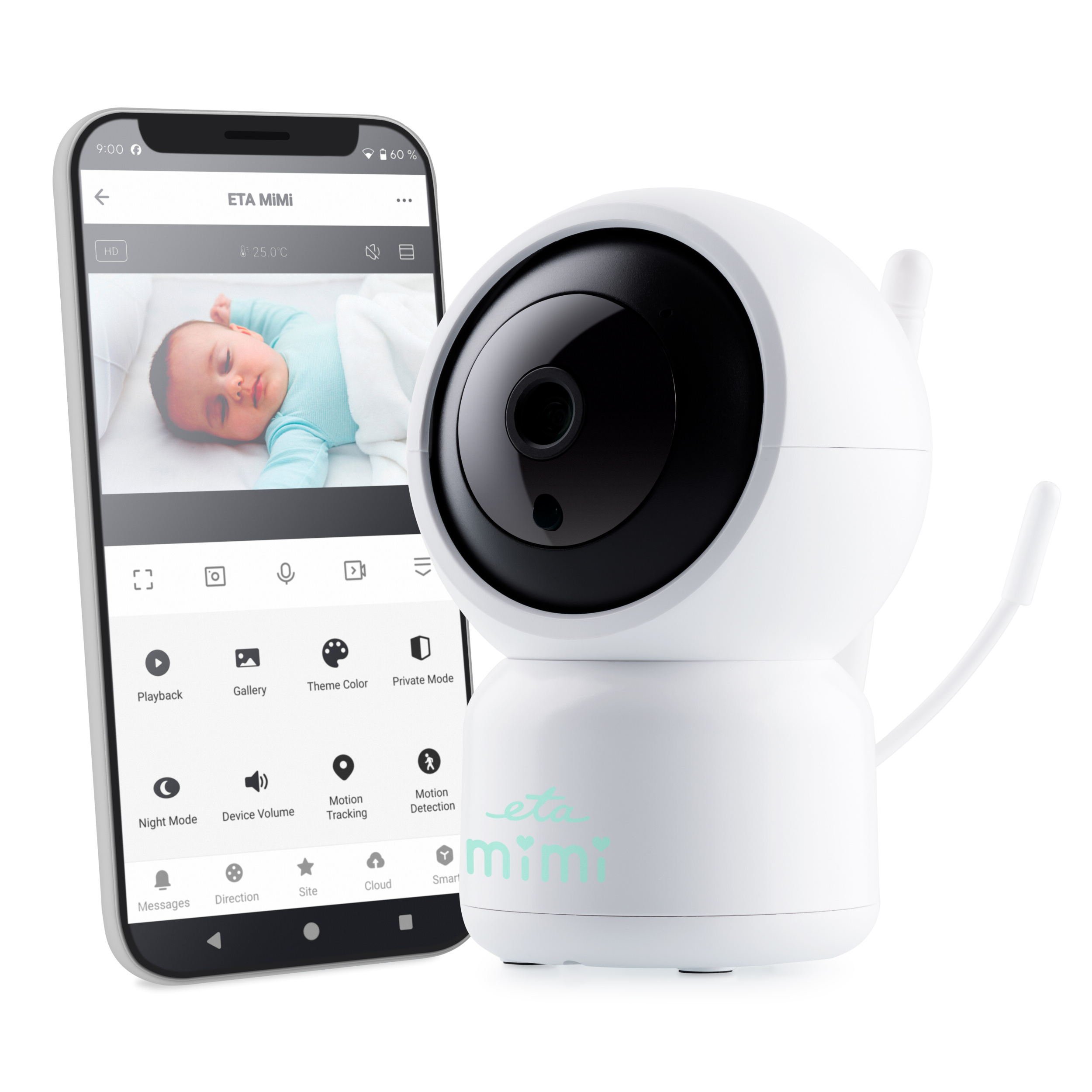 ETA - Baby Monitor - ETA630690000 MIMI - White