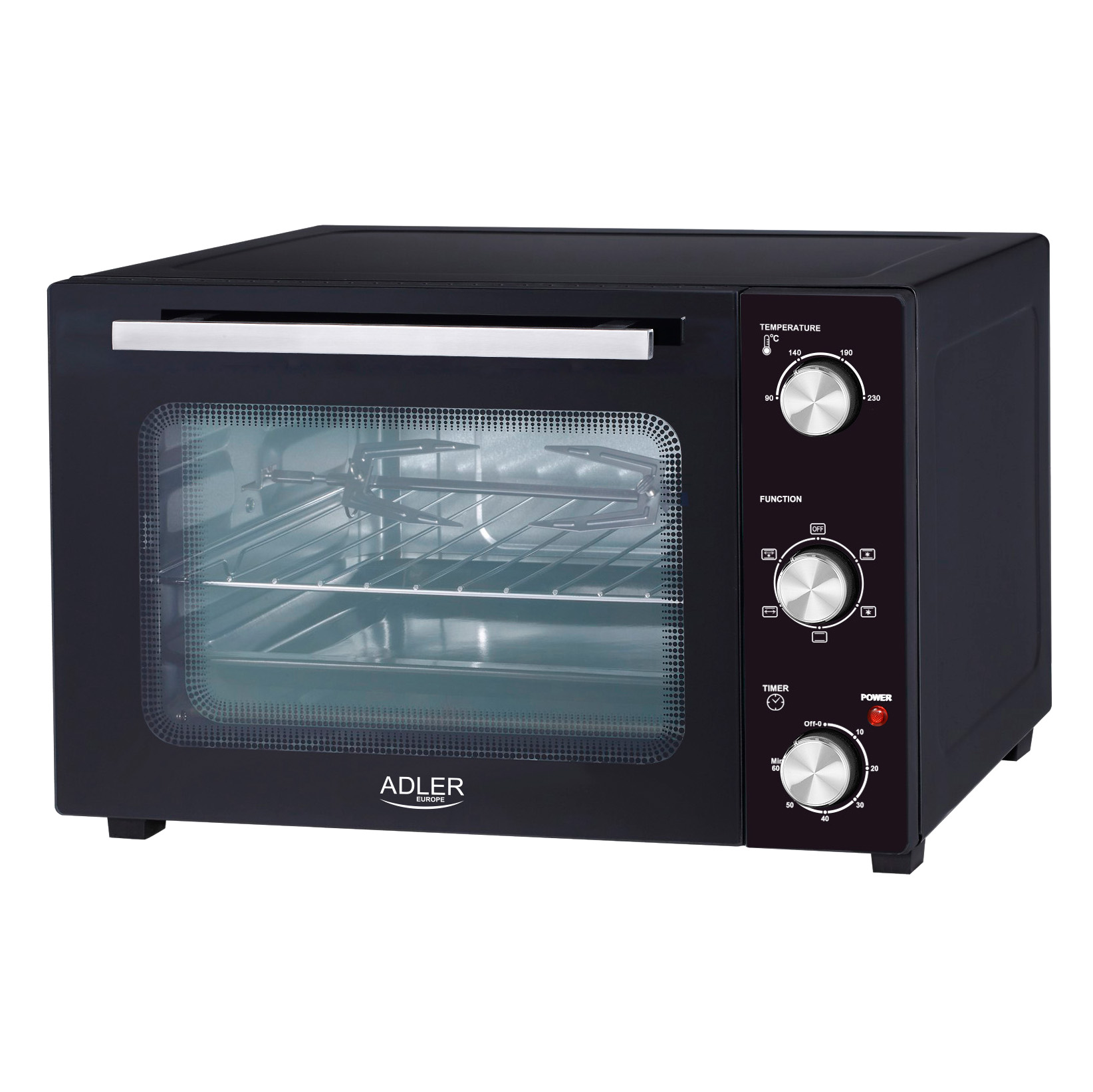 Adler Electric oven - AD 6025 - 35 L - 1500 W - Black