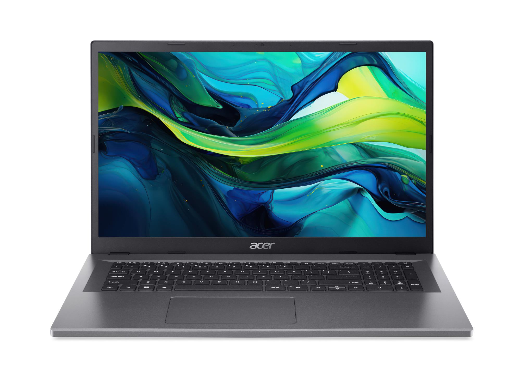Notebook|ACER|Aspire|Go 17|CPU Intel Core 3|N355|1.9 GHz|17.3 "|1920 x 1080 pixels|RAM 16 GB|LPDDR5-SDRAM|SSD 512 GB|Discrete graphics Not available|On-board graphics Yes|Keyboard language English|OS installed Windows 11 Home|Colour Grey|Weight 2.035 kg|N