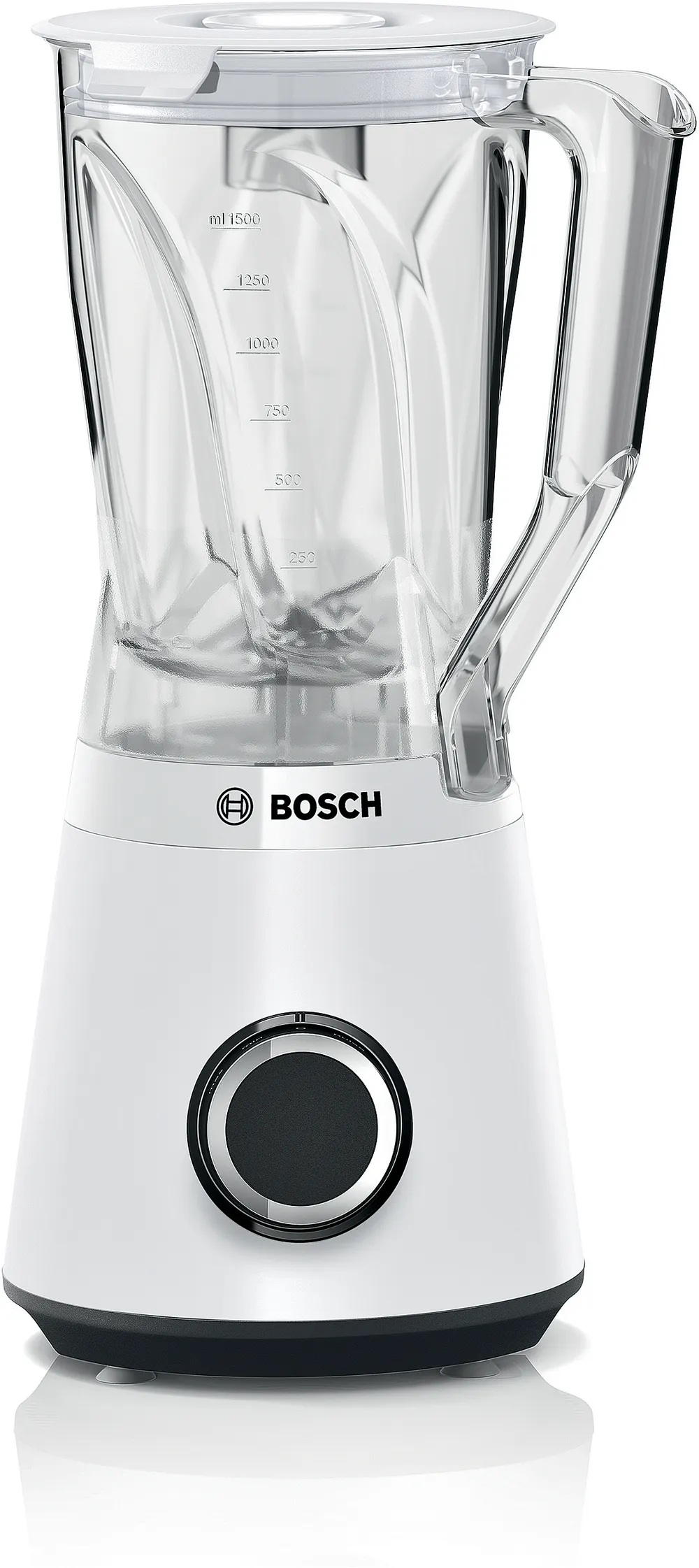 Bosch Blender - MMB6141W VitaPower Series 4 - Tabletop - 1200 W - Jar material Tritan - Jar capacity 1.5 L - White