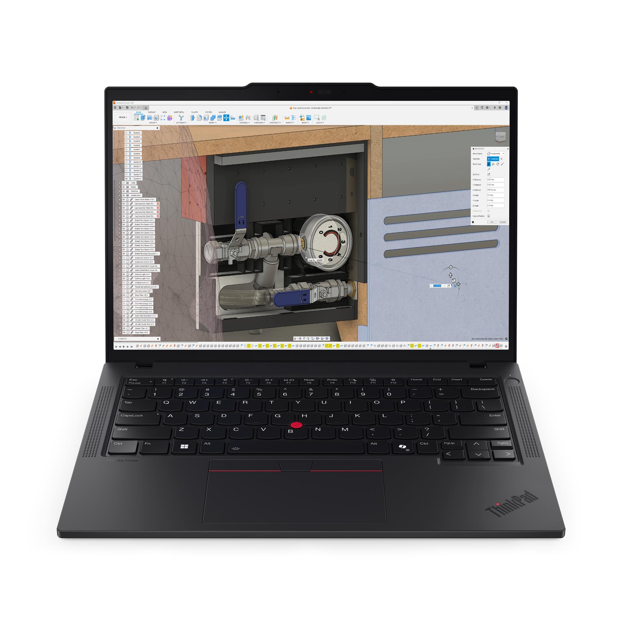 Lenovo ThinkPad P14s G6 AMD - Black - 14 " - IPS - WUXGA - 1920 x 1200 pixels - Anti-glare - AMD Ryzen AI 7 PRO - 350 - 32 GB - SO-DIMM DDR5 - Solid-state drive capacity 1000 GB - AMD Radeon 860M Graphics - Windows 11 Pro - 802.11be - Bluetooth version 5.