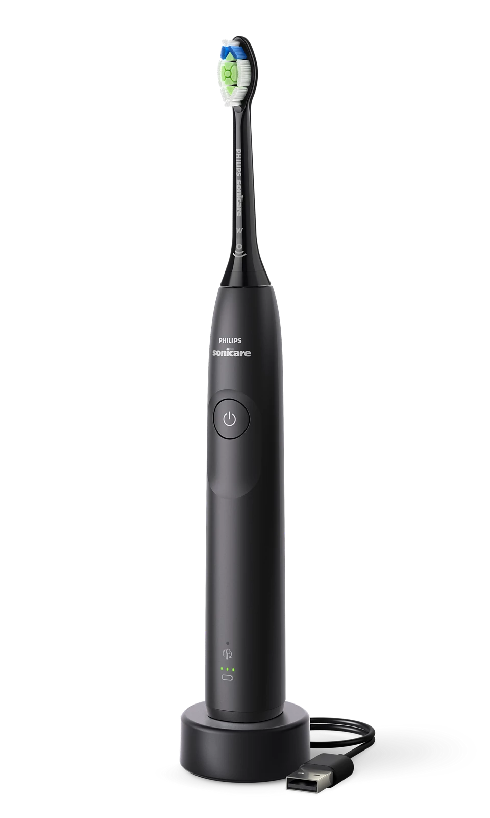 Philips - Rechargeable Sonic Electric Toothbrush - HX7101/01 Sonicare Series 5300 - Rechargeable - For adults - Number of brush heads included 1 - Number of teeth brushing modes 1 - Black