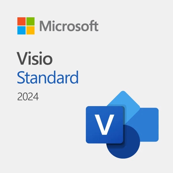 Microsoft Visio Standard 2024 Online Product Key License 1 License Downloadable NR - EP2-07167 - All Languages - ESD