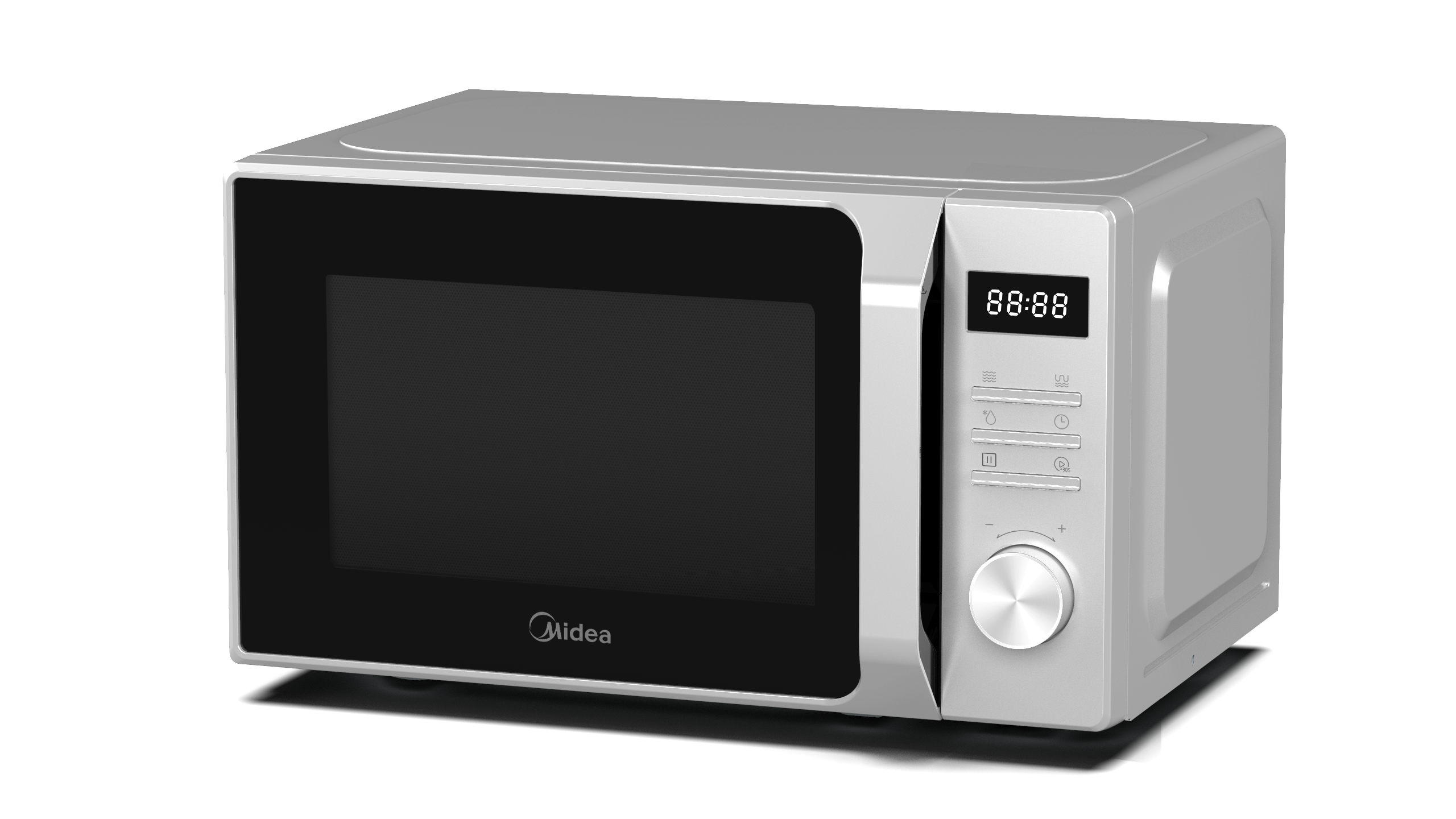 Midea Microwave oven - AG20CF2ESL - Free standing - 700 W - 20 L - Grill - Silver