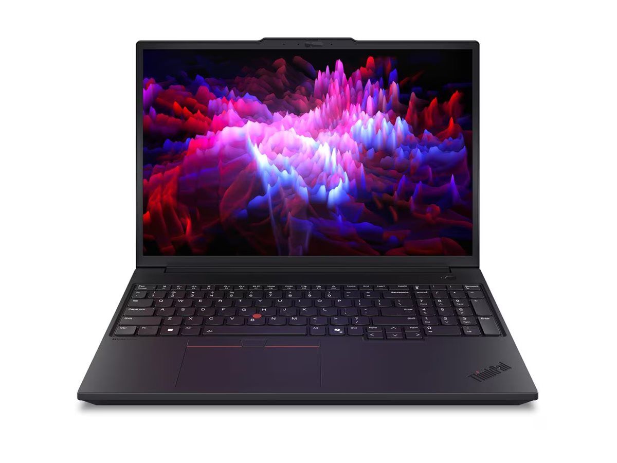 Lenovo ThinkPad P16v G3 Intel - Black - 16 " - IPS - WUXGA - 1920 x 1200 pixels - Anti-glare - Intel Core Ultra 7 - 255H - 64 (2x32) GB - SODIMM DDR5 - Solid-state drive capacity 1000 GB - NVIDIA RTX PRO 2000 Blackwell Generation - GDDR7 - 8 GB - Windows 